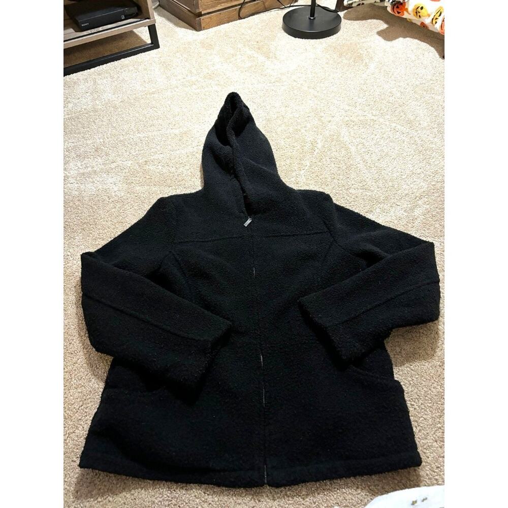Weathertamer Black Sherpa Jacket - Size Large